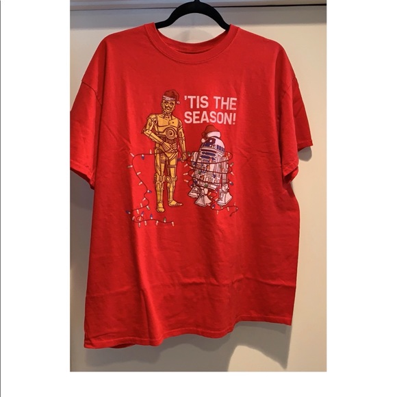 3/$10! Oversized Star Wars Holiday Shirt - Picture 2 of 3